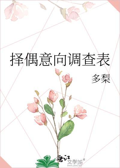 择偶意向调查表by多梨txt